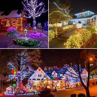 100 LED Warm White Chaser Lights