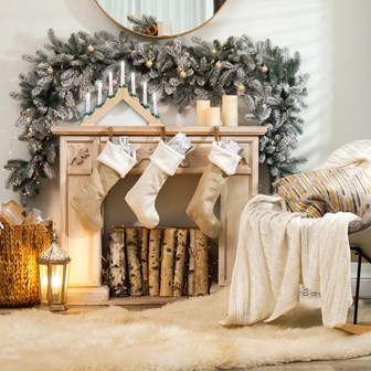 Pine Wooden Candle Bridge