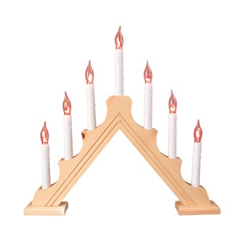Pine Flickering Candle Bridge