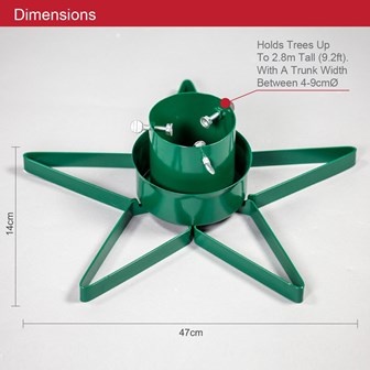 Star Christmas Tree Stand -Green