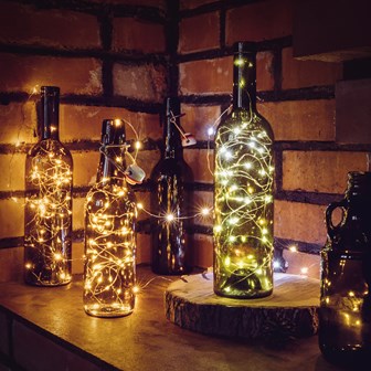 120 Micro LED USB String Light - Warm White