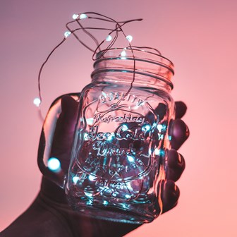 120 Micro LED USB String Light - Warm White