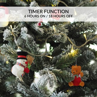 300 LED USB Timer String Light - Warm White