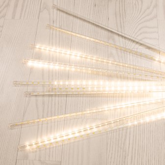 10PC 540LED Meteor Shower Light -Warm White