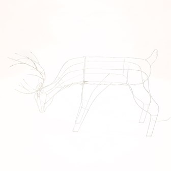250 LED Light Up Grazing Reindeer - 65cm Tall