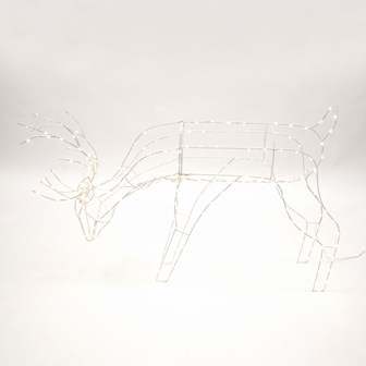 250 LED Light Up Grazing Reindeer - 65cm Tall