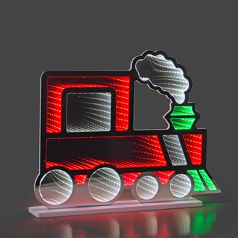60cm Moving Train Infinity Decoration
