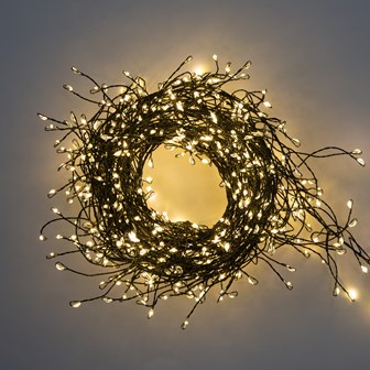 8M 680 Micro LED Green Cluster String Lights-WW