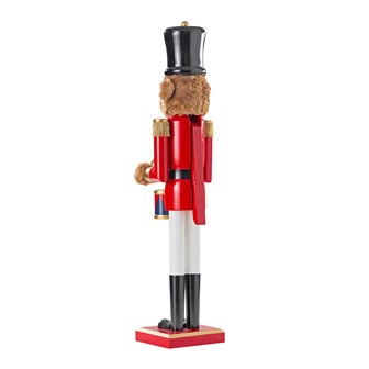 60cm Bear Wooden Nutcracker