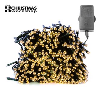 300 LED Warm White Chaser Lights