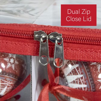 Christmas Bauble Storage Box Holds 64 Baubles