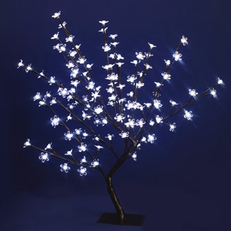 60CM 128 LED  Blossom Tree -  White