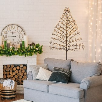 1.8M 744 LED's Twinkling Starburst Tree
