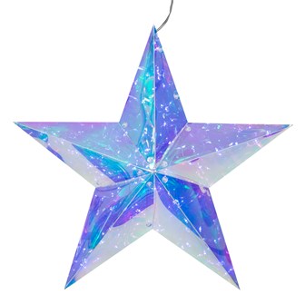 35cm 3D Magic Iridescent Star Light