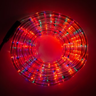 20m Multi-Coloured Rope Light