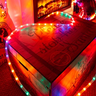 25M Multi-Coloured Rope Light
