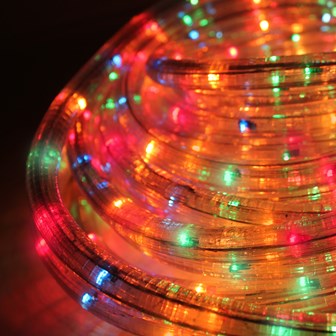 25M Multi-Coloured Rope Light