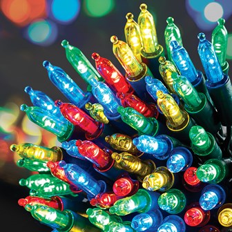 100 Shadeless Multi Colour LED Fairy Lights