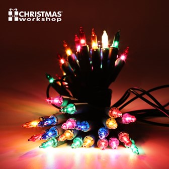 40 Shadeless Multi Colour Fairy Lights
