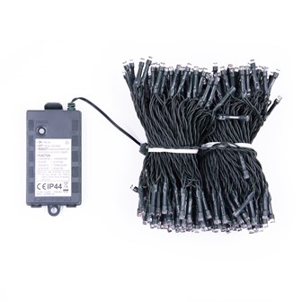 300 LED Battery Operated Timer Light - Warm White