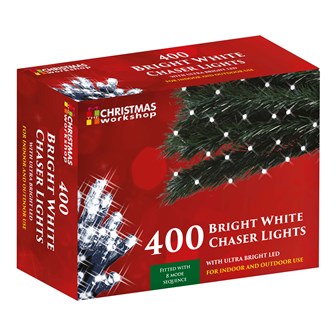 400 LED White Chaser Lights