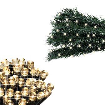 600 LED Warm White Chaser Lights