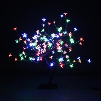 60CM 128 LED  Blossom Tree - Multi Coloured