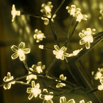 45CM 48 LED Blossom Tree - Warm White