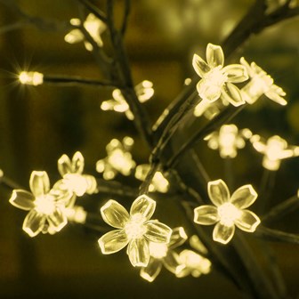 45CM 48 LED Blossom Tree - Warm White