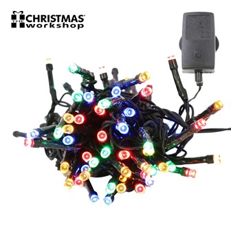 100 LED Multi-Coloured Chaser Lights