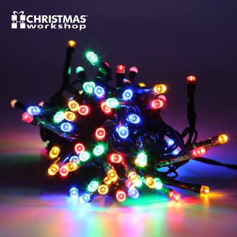 100 LED Multi-Coloured Chaser Lights