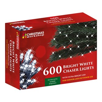 600 LED White Chaser Lights