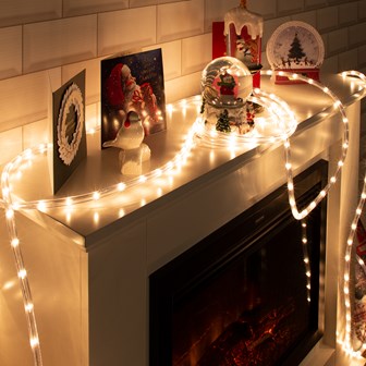 10M LED White Rope Light