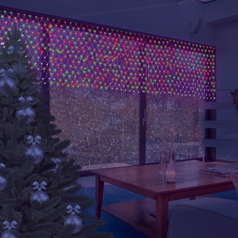 180 LED Net Chaser Lights - Multi Coloured