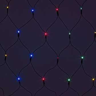 180 LED Net Chaser Lights - Multi Coloured