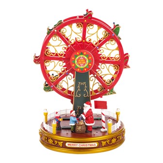 LED Revolving Red Ferris Wheel