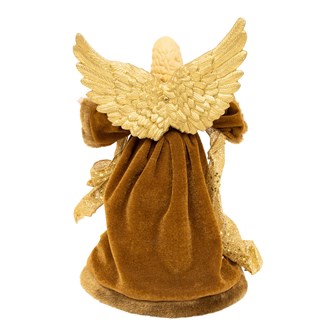 12" Copper Tree Top Angel