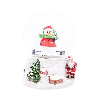 Wind up Musical Snowman Snowglobe