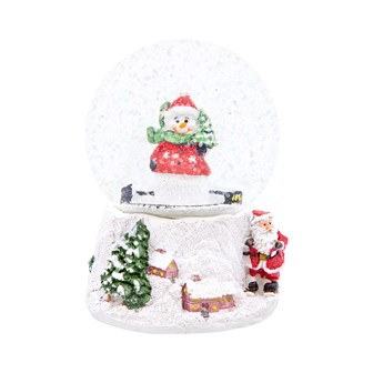 Wind up Musical Snowman Snowglobe