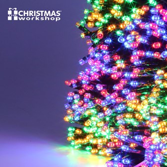 1000 LED Multi-Coloured Chaser Lights