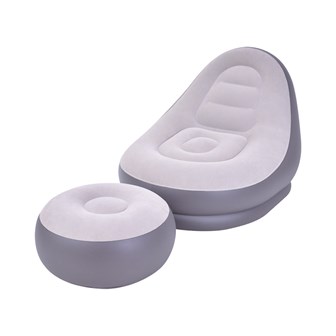 Deluxe Lounger with Foot Stool