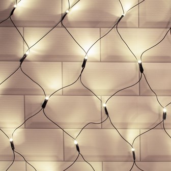 360 LED Net Chaser Light - White