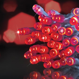 BO 20 LED String Lights-12xMulti/6xRed/6xBlue