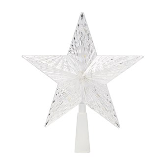 18cm Warm White LED Star Tree Topper