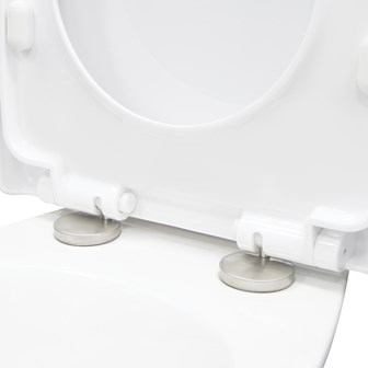 D-Shape Quick Release & Soft Close Toilet Seat