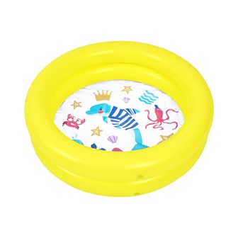 Sun Club Sea Animal 2 Ring Pool - Yellow