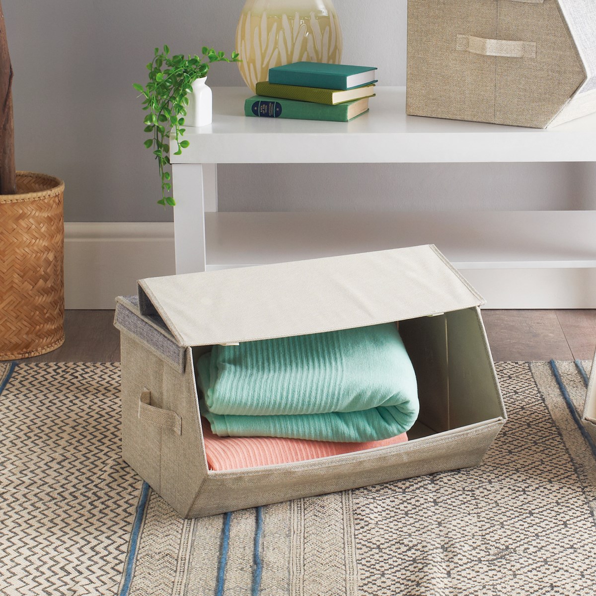 Large Storage Box Grey