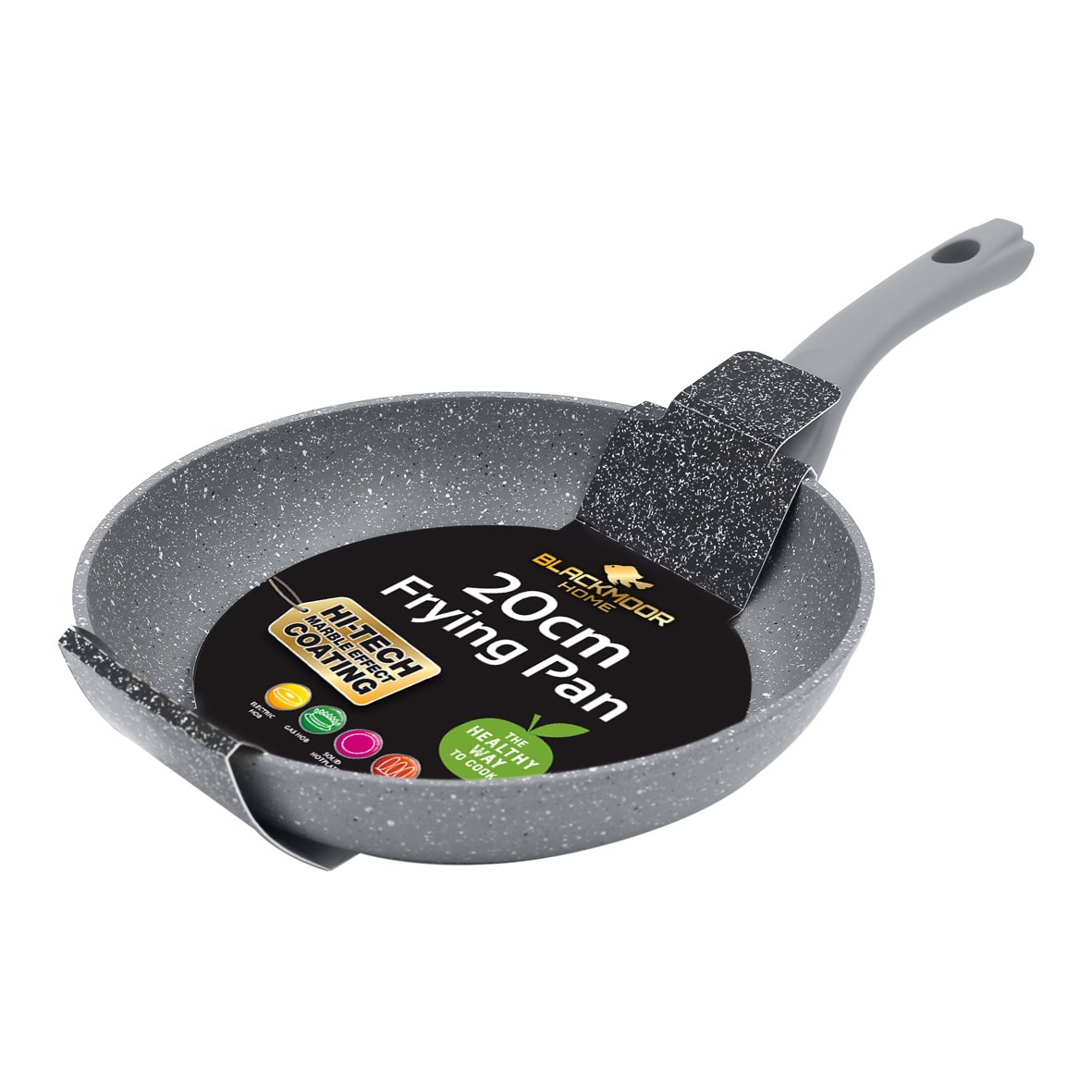 Blackmoor 20cm Frying Pan Grey