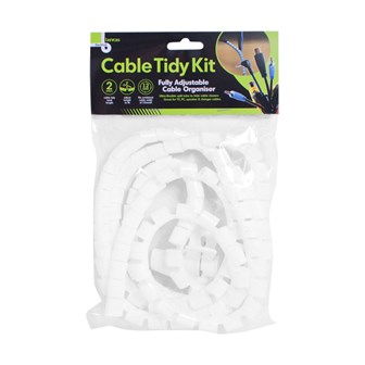 Cable Tidy Kit - White Cable Tidy Kit - White