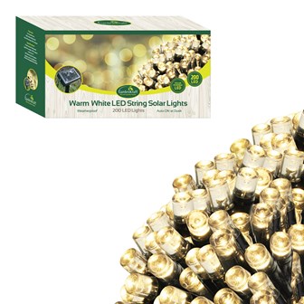 200 LED Solar Light - Warm White 200 LED Solar Light - Warm White